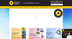 Desktop Screenshot of colourfulcoffins.com
